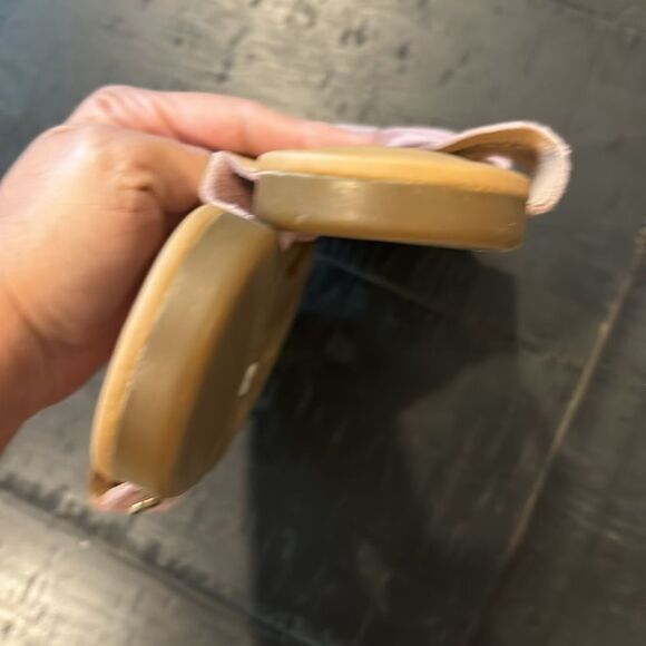 Ugg Dusty Pink Bow Suede Leather Slip On Spring Summer Sandals 5 - Picture 7 of 7